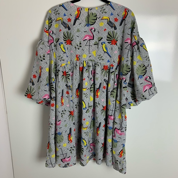 NEW Modcloth Compania Fantastica Tropical Dress - Picture 2 of 3